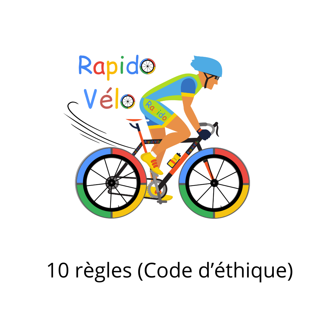 10 règles du club rapido vélo