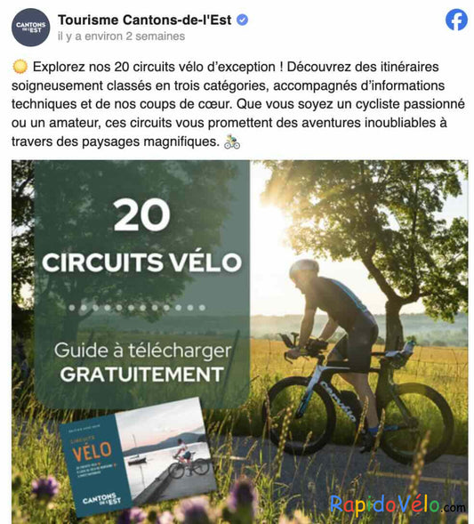 20 Circuits De Vélo En Estrie