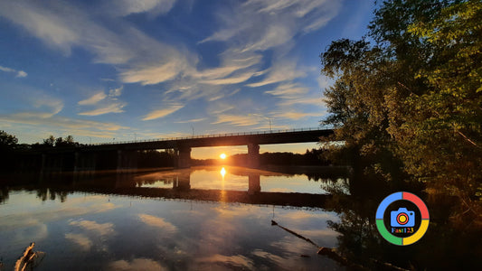 28 Mai 2021 Soleil Pont Jacques Cartier De Sherbrooke (Vue K0)