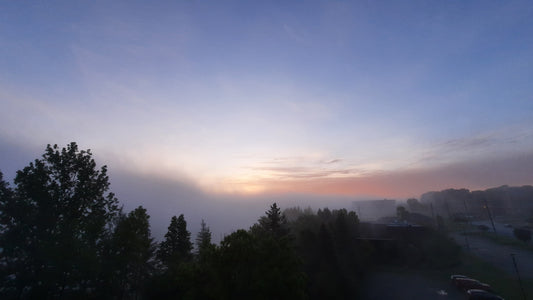 Aube Et Brume Du 1 Juin 2021 (Vue Sure)