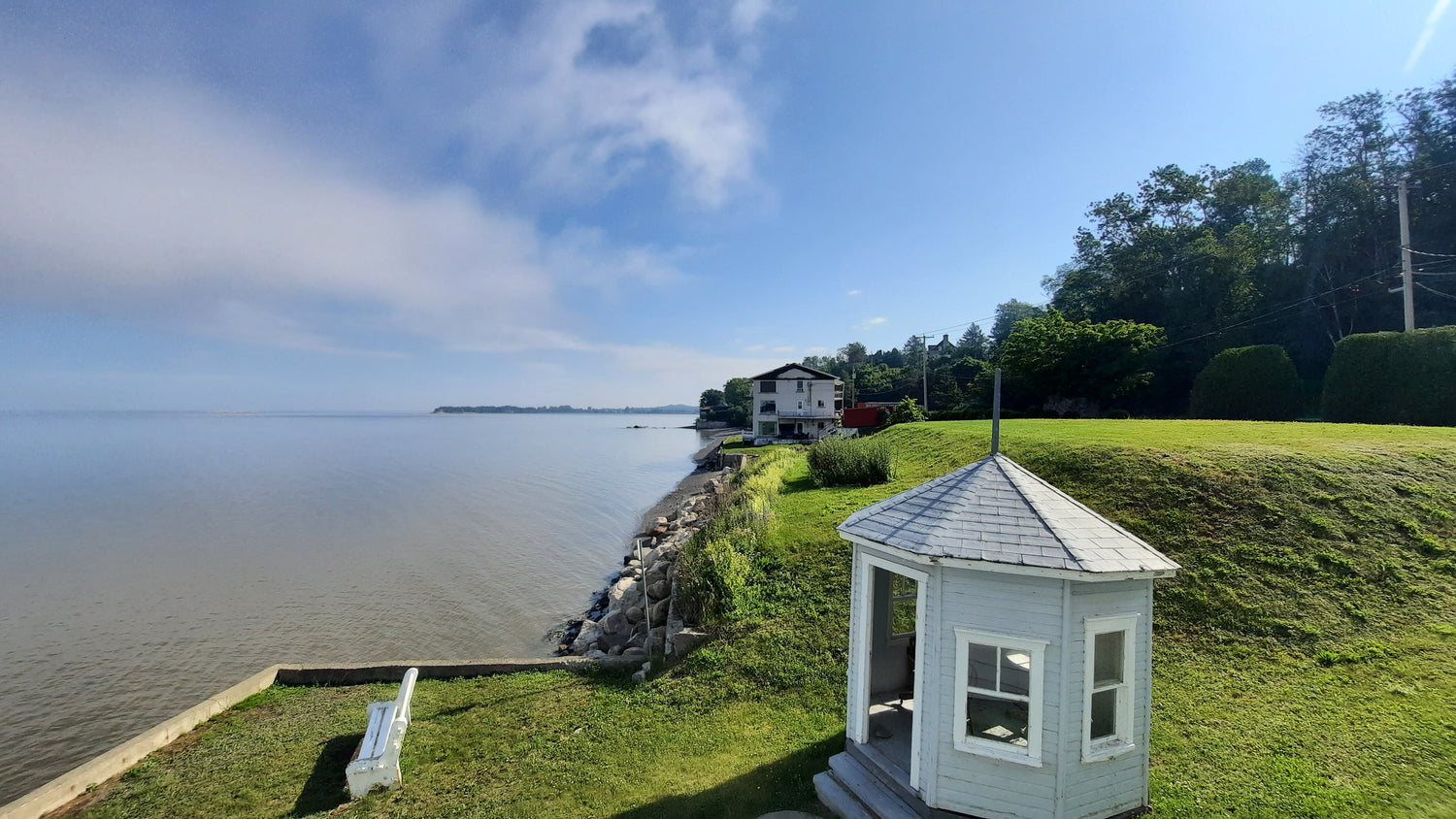 Auberge Sur Mer - À Notre-Dame-Du-Portage Le Fleuve St-Laurent 29 Juin 2021 (Jour 7) Cliquez Pour