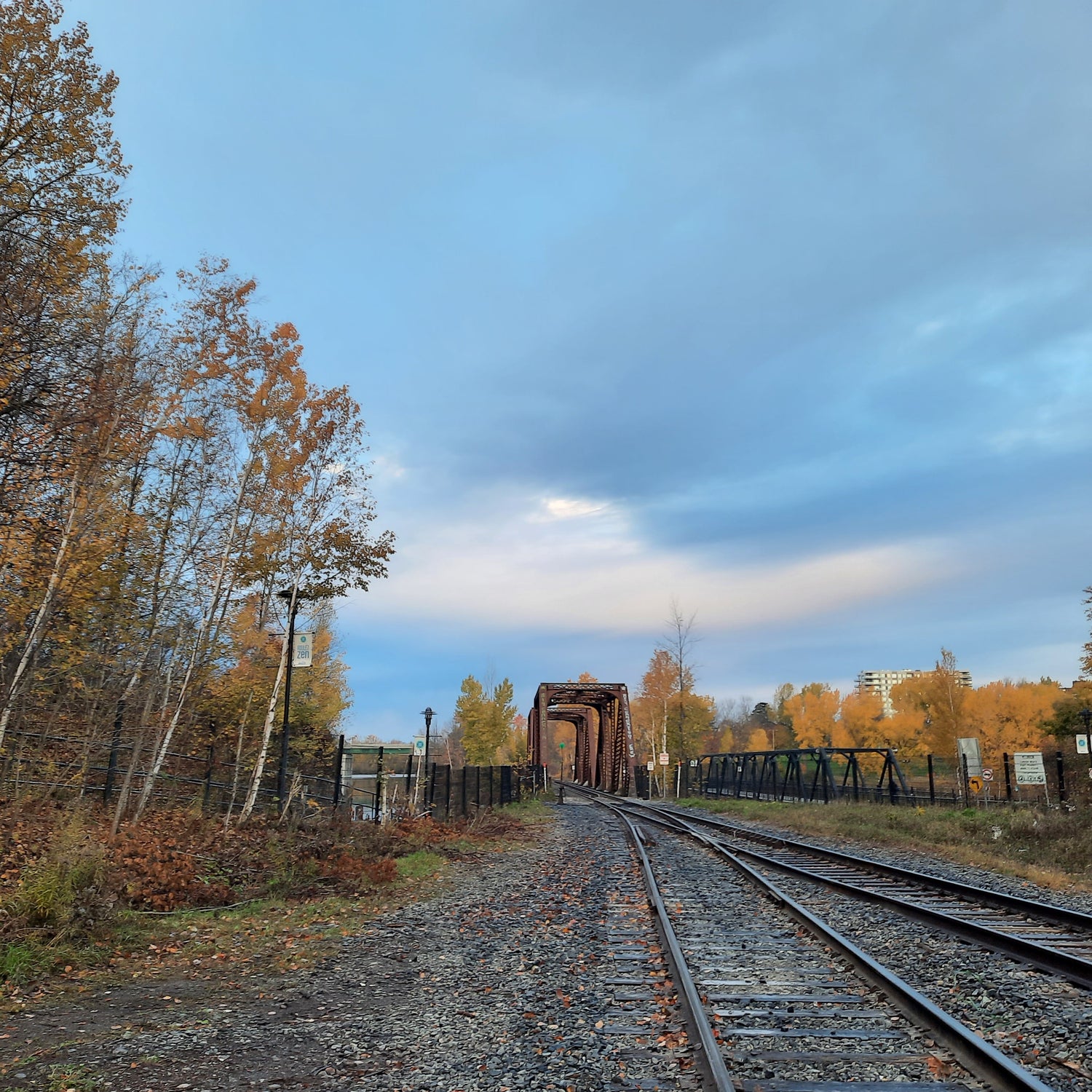 Le Chemin De Fer Du 30 Octobre 2021 7H47 (Vue Rr2)