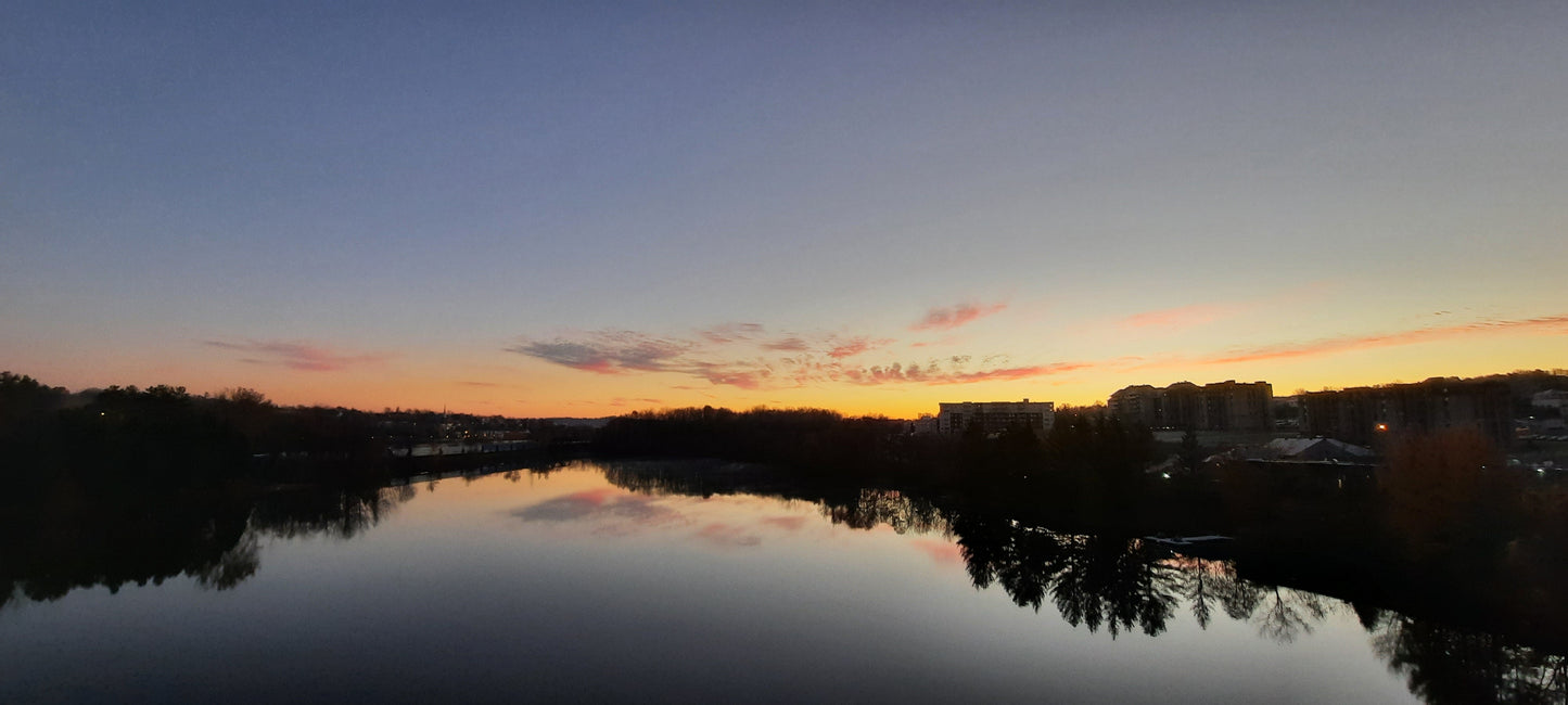 Aube Au Jardin Du Grand Saule 7 Novembre 2021 6H10 (Vue T1)