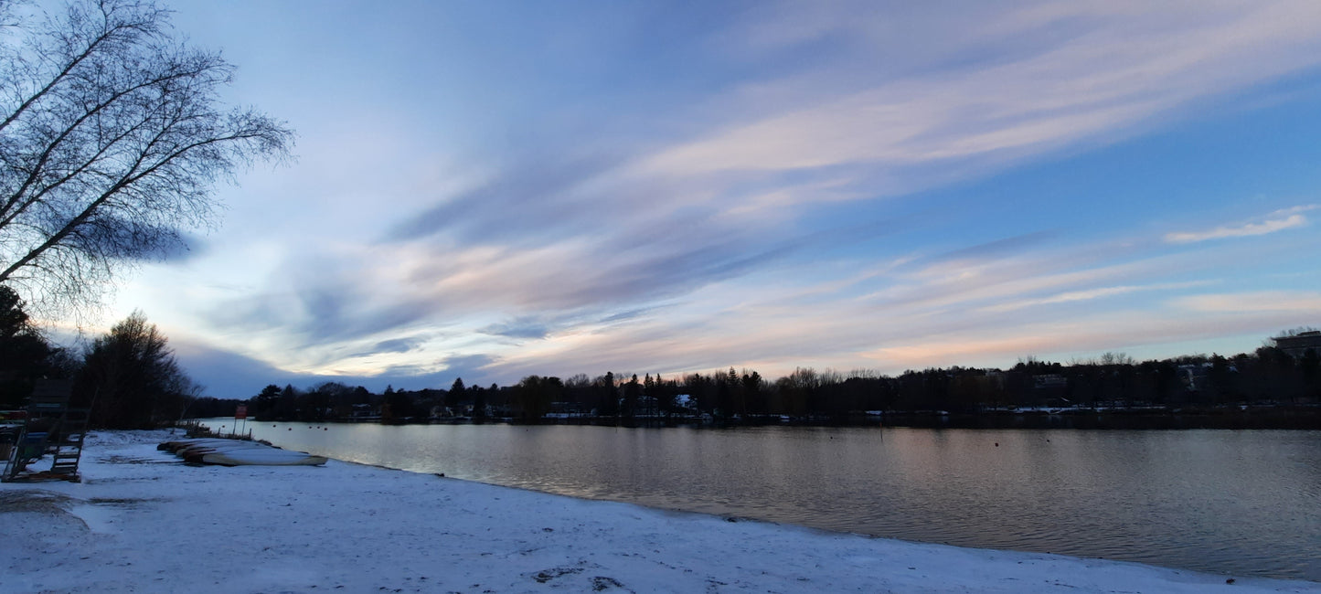 La Glace Est De Retour Sur La Rivière Magog - Journal Sherbrooke Du 2021-11-28 (15 Photos)