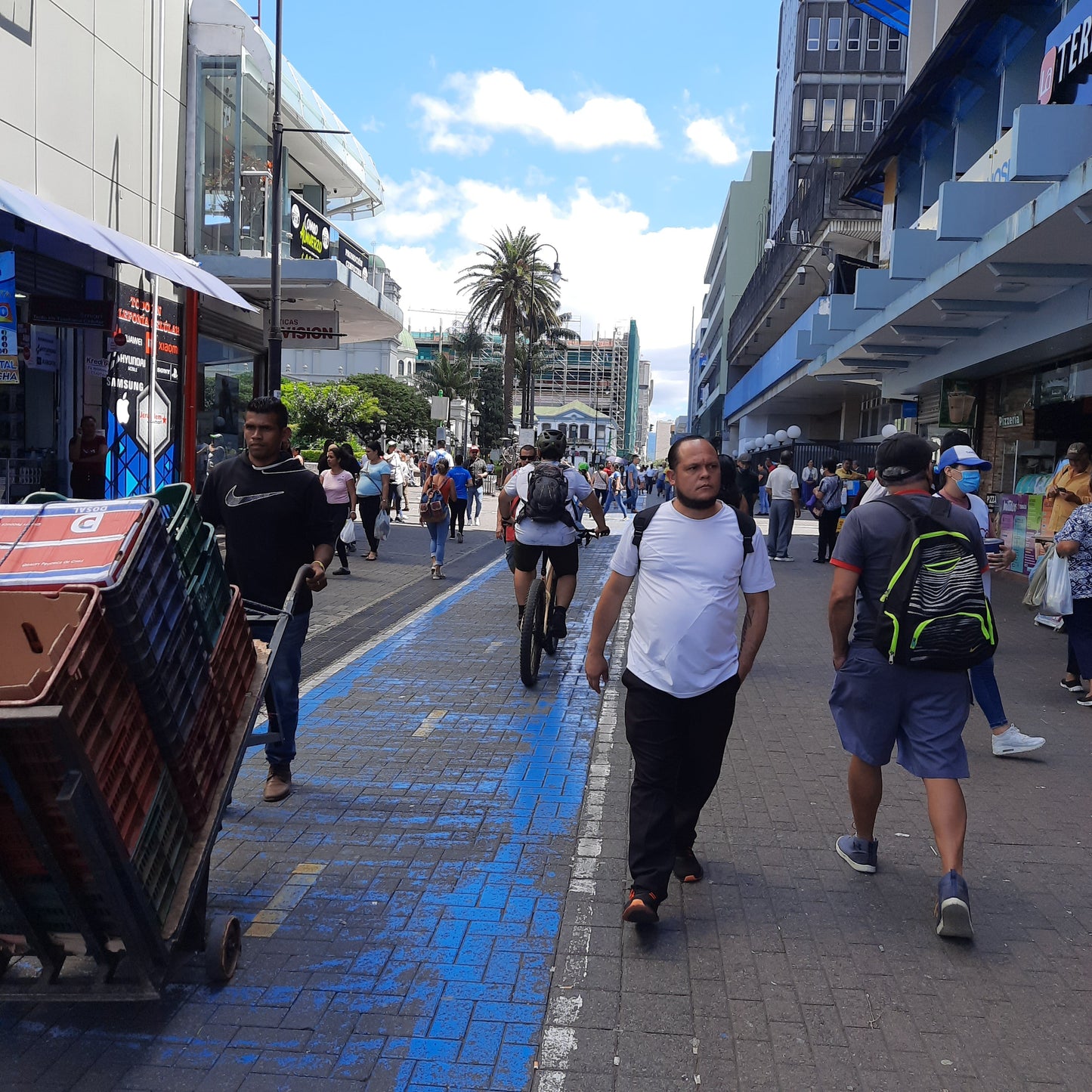 Piste Cyclable De San Jose Au Costa Rica