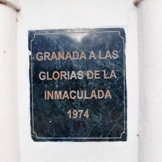 Granada A Las Glorias De La Inmaculada 1974