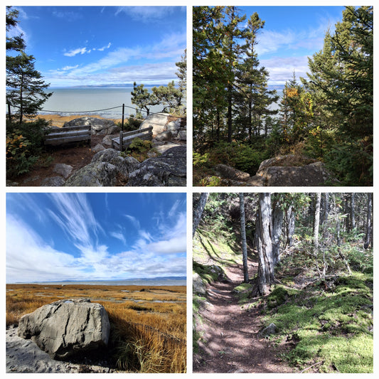 Sebka Trails on the banks of the Saint-Laurent River