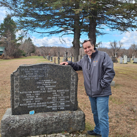 Tombstone of Émilie Bordeleau