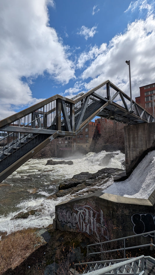 2026-04-24 La rivière Magog de Sherbrooke
