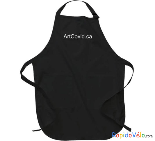 Artcovid.ca T Shirt Apron / Black Large T-Shirt