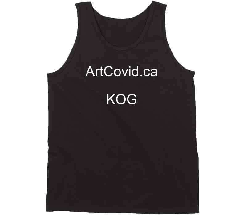 Artcovid Kog T Shirt Tanktop / Black Small T-Shirt