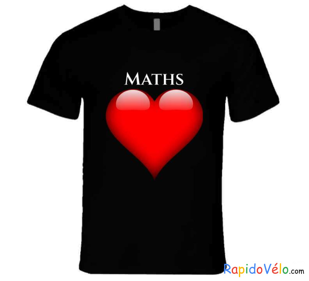 J’aime Les Maths Premium / Black Small T-Shirt