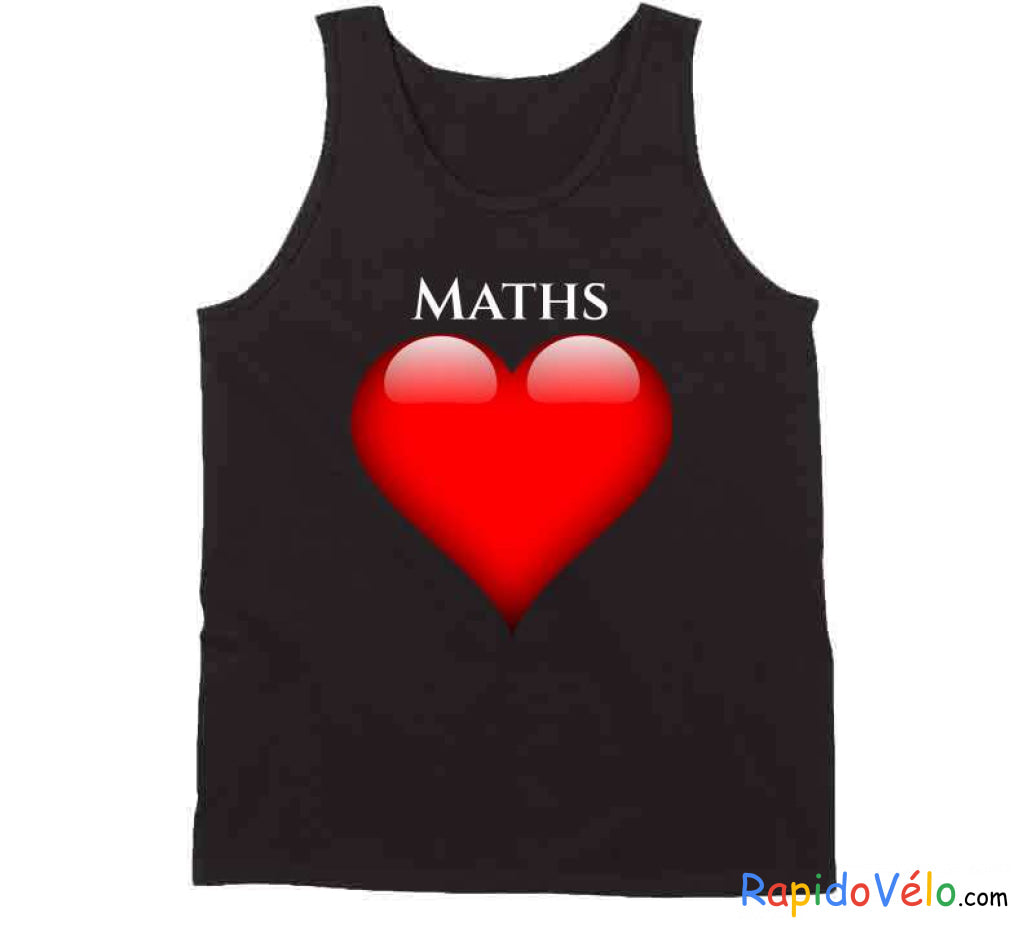 J’aime Les Maths Tanktop / Black Small T-Shirt